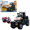 Sluban Police Armored Assault Vehicle Building Brick Kit (293 Pcs)