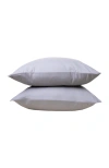 Slumber Cloud Performance Linen Blend Pillowcases In Gray