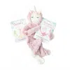 Slumberkins Kid's Unicorn Snuggler In Rose In Pink