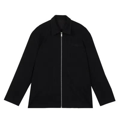 Slush Jobs Women's Noir Black Plisse Shirt