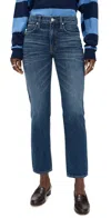 Slvrlake Amber Jeans Santa Cruz In Blue