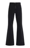 Slvrlake Anita Rigid High-rise Bootcut Jeans In Black