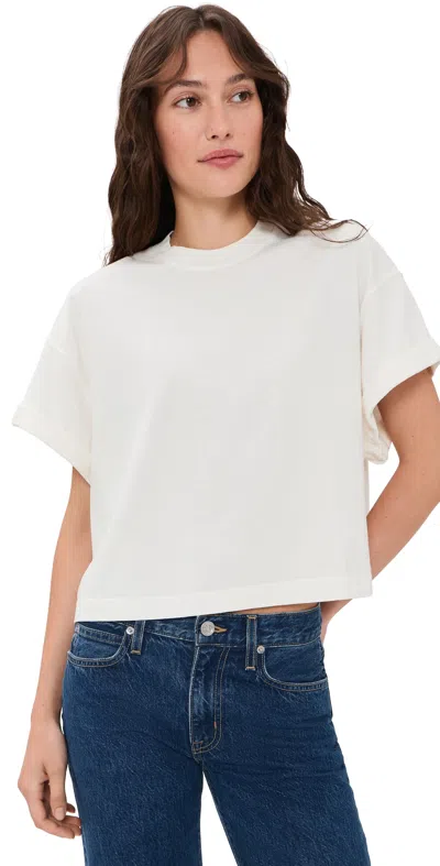 Slvrlake Beach Tee Natural White