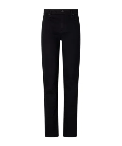 Slvrlake Naomi Slim Low-rise Slim-fit Jeans In Black