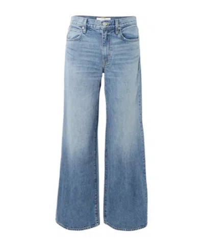 Slvrlake Grace High-waisted Wide-leg Jeans In Blue