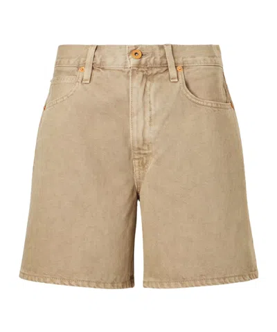 Slvrlake Belt Loop Shorts In Brown