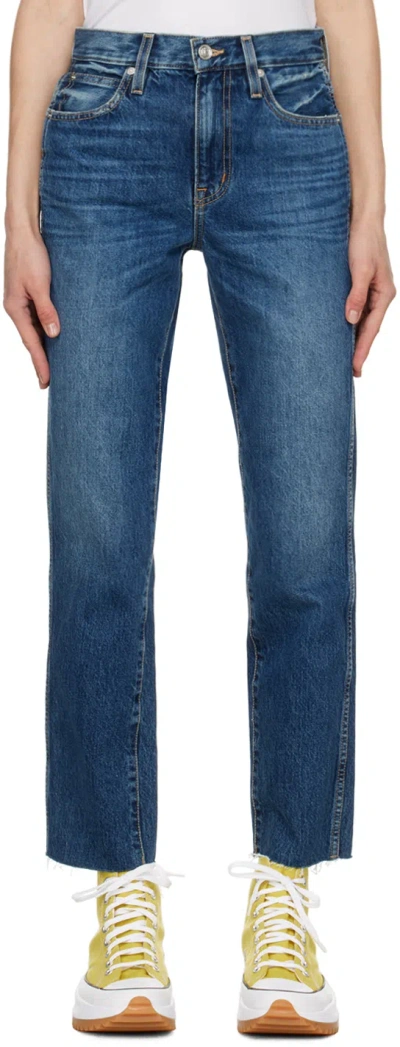 Slvrlake Blue Hero Jeans In Dangerous Beauty