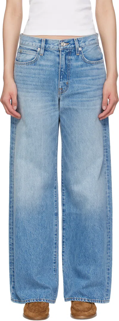 Slvrlake Blue Selena Jeans In Silver