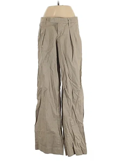 Pre-owned Slvrlake Cargo Pants In Tan