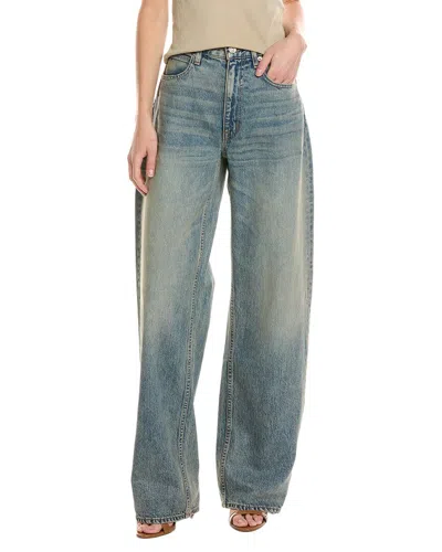 Slvrlake Cassie Burning Desire Wide Leg Jean In Blue