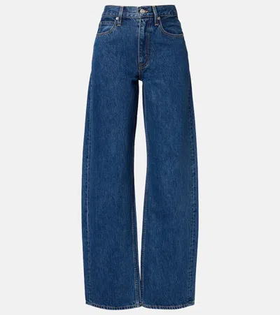 Slvrlake Cassie Wide-leg Jeans In Blue