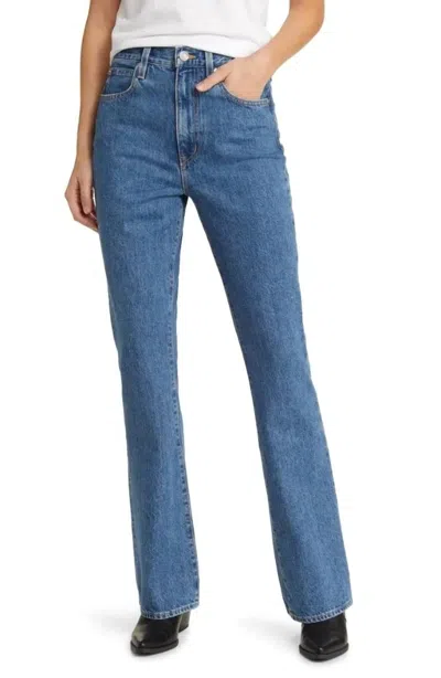 Slvrlake Charlotte Bootcut Jean In Sweet Memory In Blue