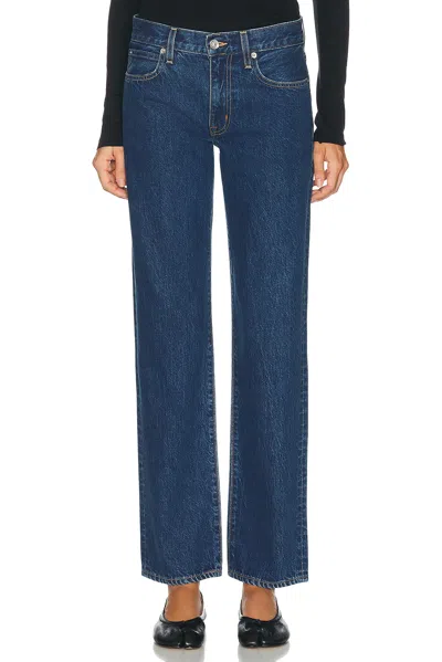 Slvrlake Chloe Low Rise Straight Leg In La Woman