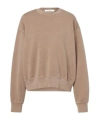 Slvrlake Cotton Jersey Sweatshirt In Brown