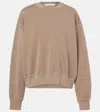 Slvrlake Cotton Jersey Sweatshirt In Nude