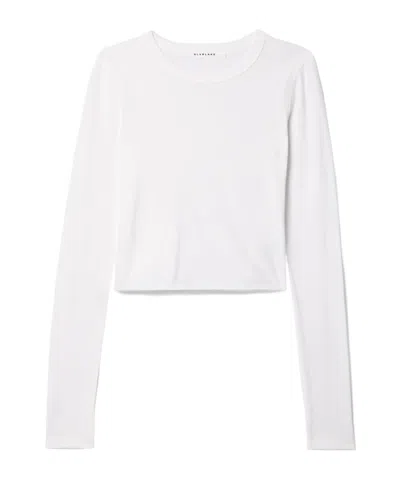 Slvrlake Cotton-jersey T-shirt In White