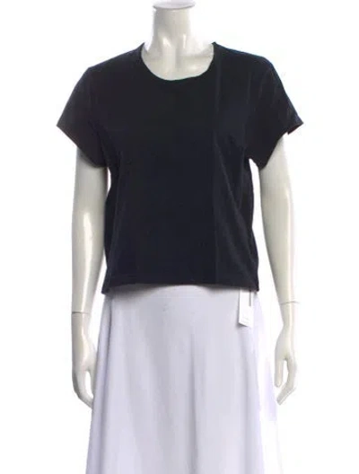 Pre-owned Slvrlake Crew Neck Short Sleeve T-shirt In Black