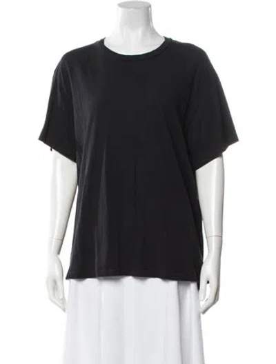 Pre-owned Slvrlake Crew Neck Short Sleeve T-shirt In Black