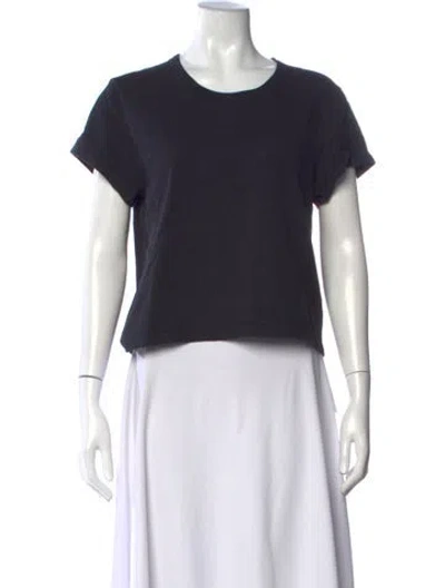 Pre-owned Slvrlake Crew Neck Short Sleeve T-shirt In Blue