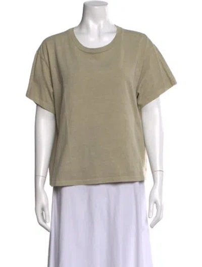 Pre-owned Slvrlake Crew Neck Short Sleeve T-shirt In Neutral