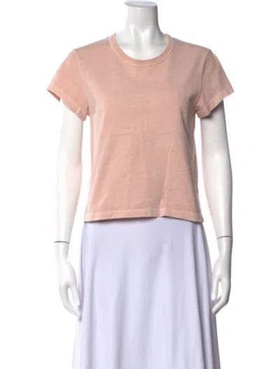 Pre-owned Slvrlake Crew Neck Short Sleeve T-shirt In Pink
