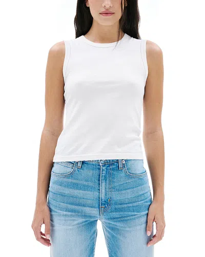 Slvrlake Crewneck Tank Top In White