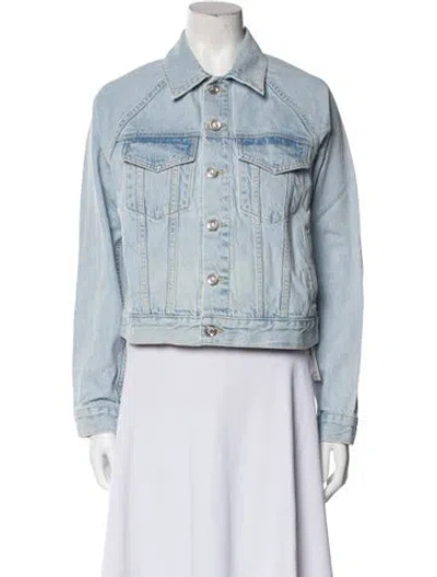 Pre-owned Slvrlake Denim Jacket In Blue