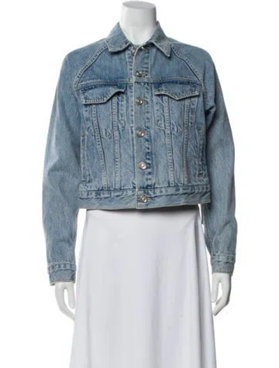 Pre-owned Slvrlake Denim Jacket In Blue