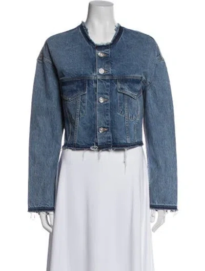 Pre-owned Slvrlake Denim Jacket In Blue