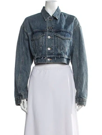 Pre-owned Slvrlake Denim Jacket In Blue