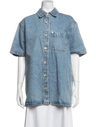 Pre-owned Slvrlake Denim Jacket In Blue
