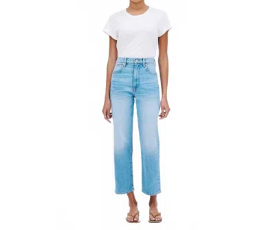 Slvrlake Denim London Crop Jeans In American Dream In Blue