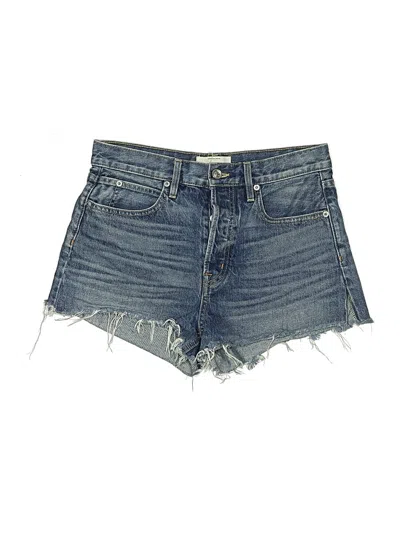 Pre-owned Slvrlake Denim Shorts In Blue