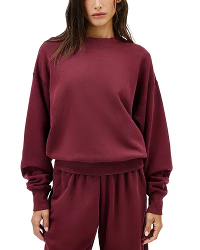 Slvrlake Dropped Shoulder Sweatshirt In Brown