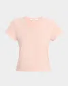 Slvrlake Easy Crewneck Tee In Pink