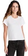 Slvrlake Easy Cotton-jersey T-shirt In Natural White