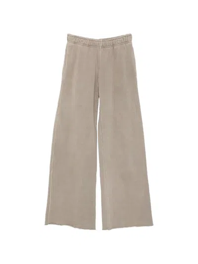 Slvrlake Elasticated Wide-leg Trousers In Gray
