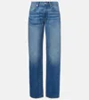 Slvrlake Ellie Low-rise Wide-leg Jeans In Blue