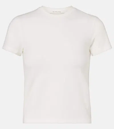Slvrlake Fitted Cotton-blend T-shirt In White