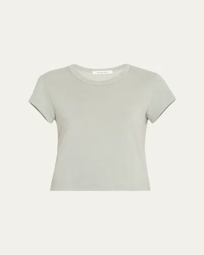 SLVRLAKE FITTED CROPPED BABY TEE 