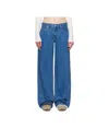 Slvrlake Five-pocket Denim Trousers In Blue