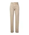 Slvrlake Five-pocket Denim Trousers In Brown