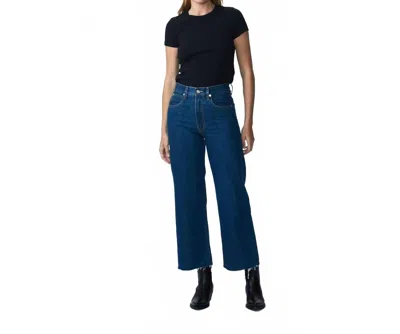 Slvrlake Grace Crop Jeans In Revolution In Blue