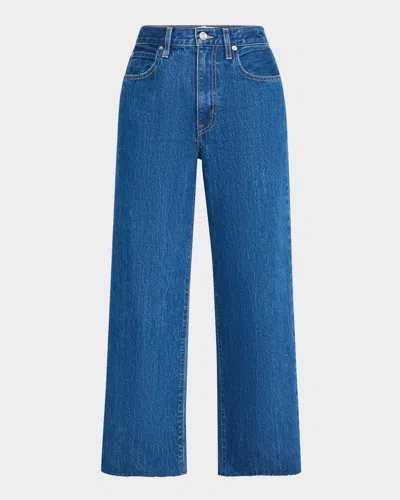 SLVRLAKE GRACE CROPPED JEANS WITH RELEASED HEM