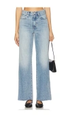 Slvrlake Grace Organic Cotton Wide Leg Jeans In Feel The Love