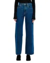 Slvrlake Grace High Rise Wide Leg Jeans In Forbidden Love In Blue