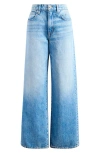 Slvrlake Grace High Waist Wide Leg Jeans In American Beauty