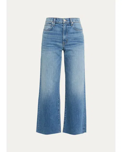 Slvrlake Grace High-rise Wide-leg Crop Jeans In Miles Away