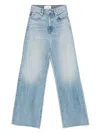 Slvrlake Selena Mid-rise Wide-leg Jeans In Blue