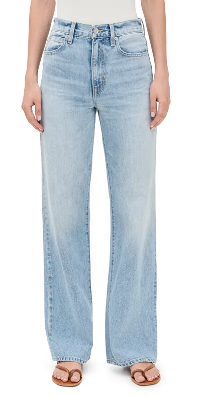 Slvrlake Grace Jeans Country Skies In Blue